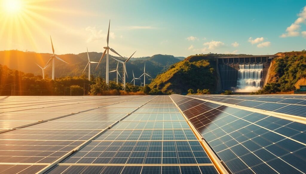 infrastruktur energi terbarukan
