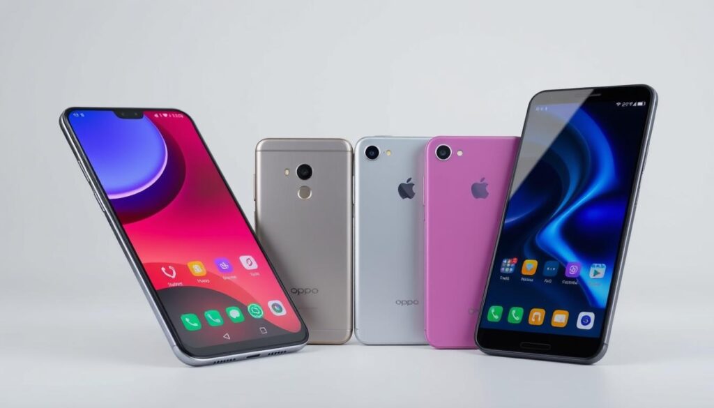 perbandingan smartphone Oppo