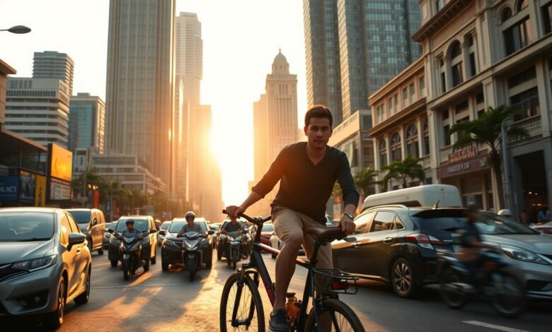 bersepeda urban Jakarta