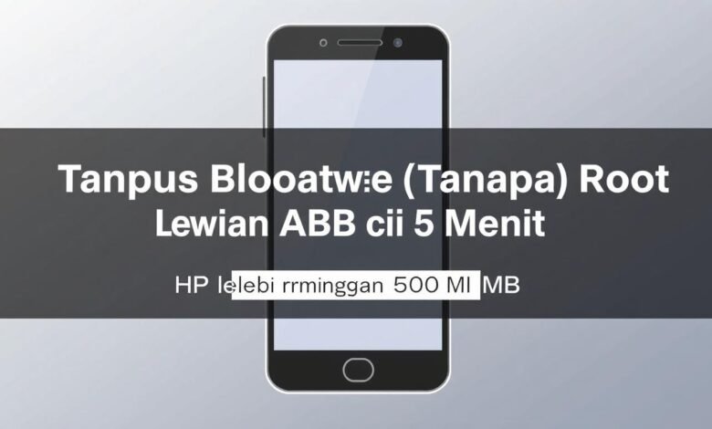 Hapus Bloatware ADB