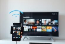 mirroring android ke smart tv