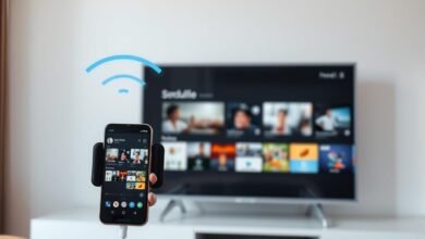 mirroring android ke smart tv